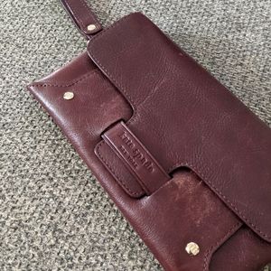 Kate spade leather wristlet